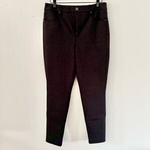 New WHBM High-Rise Skinny Jeans in Grey Women's Size 8 Soft Denim Knit Stretch